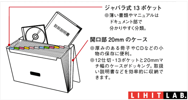 書類ケース ジャバラ
